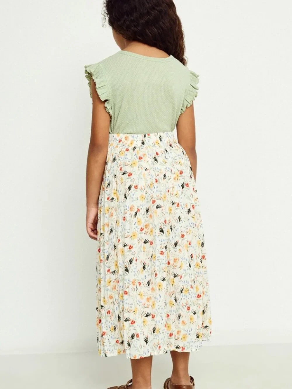 Hayden LA Girl's Floral Midi Skirt